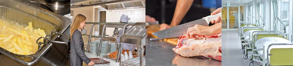 PE-Fettabscheider Hausaufstellung