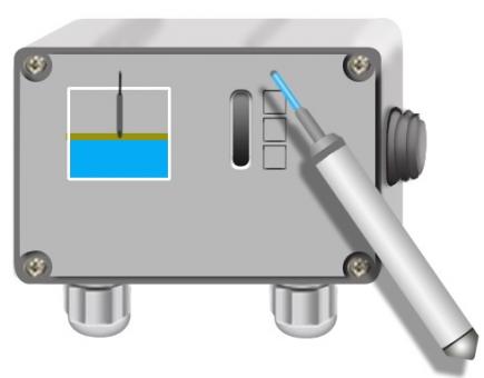 Fettschichtdickenmessung 